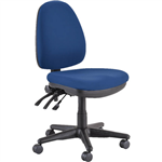 BURO VERVE TASK CHAIR HIGH BACK 3LEVER JETT DARK BLUE