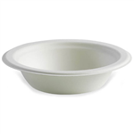 BIOPAK BIOCANE BOWL 390ML WHITE PACK 125