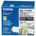 BROTHER DK11240 LABEL ROLL 102 X 51MM WHITE ROLL 600