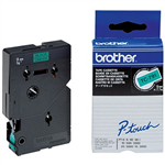 BROTHER TC791 LABELLING TAPE 9MM BLACK ON GREEN