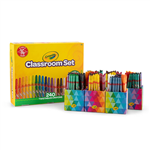 CRAYOLA TWISTABLE CRAYON CLASSROOM SET PACK 240