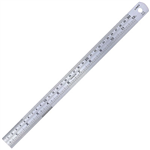 LINEX SL30 STEEL RULER IMPERIALMETRIC 300MM