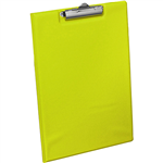 BANTEX CLIPFOLDER PVC A4 LIME