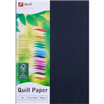 QUILL XL MULTIOFFICE COLOURED A4 COPY PAPER 80GSM BLACK PACK 500 SHEETS