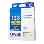 EPSON 133 INK CARTRIDGE HIGH YIELD VALUE PACK BLACKCYANMAGENTAYELLOW