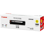 CANON CART316Y TONER CARTRIDGE YELLOW