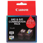 CANON PG640 AND CL641 INK CARTRIDGE VALUE PACK