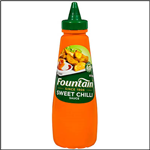 FOUNTAIN SWEET CHILLI SAUCE SQUEEZE BOTTLE 500ML