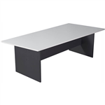 RAPID WORKER BOARDROOM TABLE 3200 X 1200MM WHITEIRONSTONE
