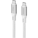 COMSOL SILICONE USBC TO USBCABLE 10GBPS 12M WHITE