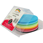 RAINBOW KINDER SHAPES PAPER CIRCLES DOUBLE SIDED 85GSM 120MM MATT ASSORTED PACK 500