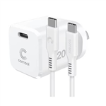 COMSOL USBC WALL CHARGER 20W  USBC CABLE 12M WHITE