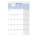 DEBDEN WALL CALENDAR CE0015 MONTH TO VIEW 394 X 577MM