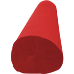 RAINBOW CREPE PAPER LOG 500MM X 25M RED