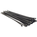 ADAPTEX CABLE TIES 150MM X 36MM BLACK PACK 100