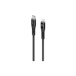 COMSOL USBC TO LIGHTNING MFI CABLE 2M BLACK