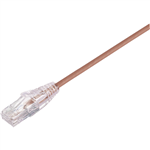 COMSOL ULTRA THIN SNAGLESS PATCH CABLE CAT6A 10GBE UTP 300MM ORANGE