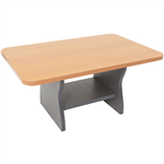 RAPID WORKER COFFEE TABLE 900 X 600MM BEECHIRONSTONE