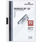 DURABLE DURACLIP DOCUMENT FILE PORTRAIT 30 SHEET CAPACITY A4 WHITE