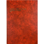 COLLINS 3880 SERIES ACCOUNT BOOK 4 MONEY COLUMN 84 LEAF A4 RED