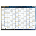 COLLINS WRITERAZE 11800 QC EXECUTIVE YEAR PLANNER FRAMED 700 X 1000MM
