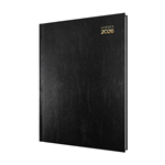 DEBDEN KYOTO 3001P99 DAY TO PAGE A4 BLACK