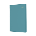 COLLINS BELMONT COLOURS 387V53 DIARY WEEK TO VIEW A5 TEAL