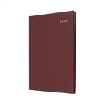 COLLINS BELMONT DESK 387V78 DIARY WEEK TO VIEW A5 BURGUNDY