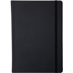 COLLINS LEGACY NOTEBOOK BLANK 240 PAGE EXPANDABLE INNER POCKET A5 BLACK