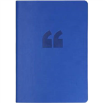 COLLINS EDGE NOTEBOOK RULED 240 PAGE RAINBOW EDGING A5 INDIGO