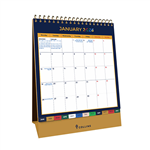 COLLINS EDGE MIRA EDMRDC DESK CALENDAR MONTH TO VIEW 220 X 175MM