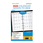 DEBDEN DAYPLANNER PR2300 PERSONAL EDITION REFILL MONTH TO VIEW