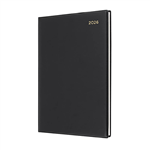 COLLINS BELMONT DESK QBA47V99 DIARY WEEK TO VIEW QUARTO BLACK