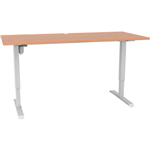 CONSET 50133 ELECTRIC HEIGHT ADJUSTABLE DESK 1800 X 800MM BEECHWHITE