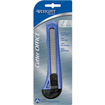 WESTCOTT LIGHTWEIGHT OFFICE CUTTER 18MM BLUE