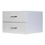 YS DESIGN OXLEY DRAWER BOX 470W X 355H X 460DMM WHITE