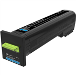 LEXMARK 72K6XC0 TONER CARTRIDGE EXTRA HIGH YIELD CYAN
