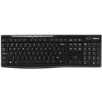 LOGITECH K270 WIRELESS KEYBOARD BLACK