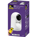 BRILLIANT SMART SPIN WIFI 1080P INDOOR CAMERA WHITE