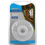 DORCY D1030 LED PUSH LIGHT CIRCLE WHITE