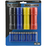 DORCY D6529 FLASHLIGHT COMBO PACK 4 ASSORTED
