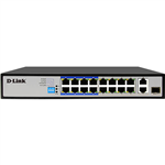 DLINK DESF1018PE SWITCH 18 PORT POE BLACK