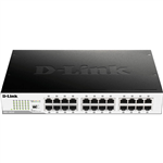 DLINK DGS1024D DESKTOP SWITCH 24 PORT GIGABIT UNMANAGED BLACK