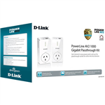 DLINK DHPP601AV POWERLINE AV2 1000 GIGABIT PASSTHROUGH KIT