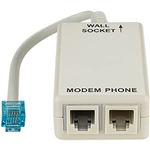 DLINK DSL16MF MICROFILTER SPLITTER VDSL2ADSL2 WHITE