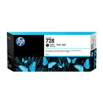 HP 728B INK CARTRIDGE 300ML MATTE BLACK