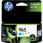 HP 3JA77AA 965 INK CARTRIDGE CYAN