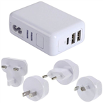 JACKSON PTA7723 WORLDWIDE TRAVEL USB CHARGER WHITE