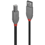 LINDY 36675 ANTHRA LINE USBA TO USBB 20 CABLE 5M BLACK