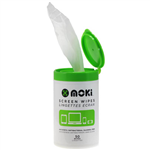 MOKI SCREEN WIPES TUB 50